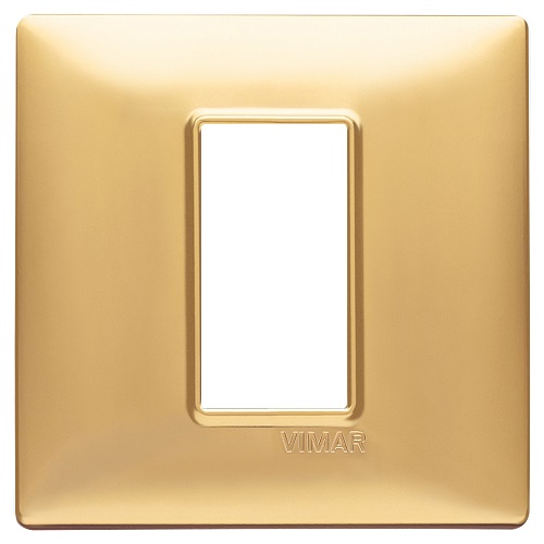 Placca 1M Oro Opaco per scatola rotonda